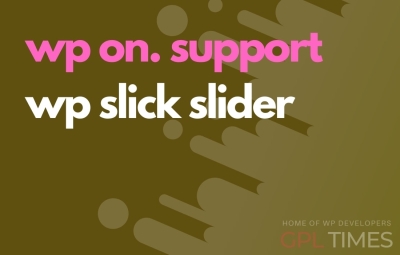 wponline support slick slider