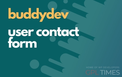 buddydev contact form