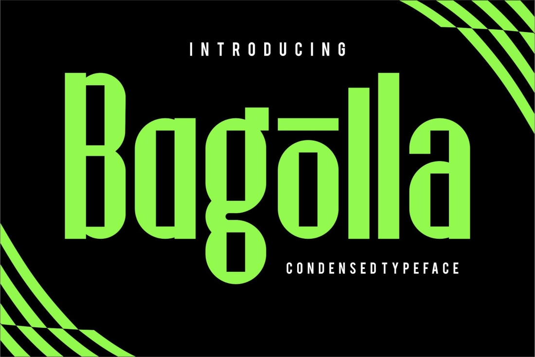 Bogolla - Condensed Font