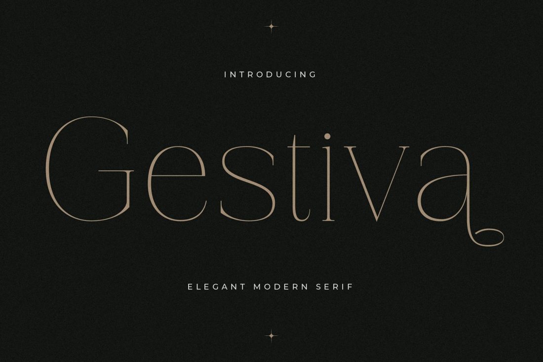 Gestiva Elegant Modern Serif Font