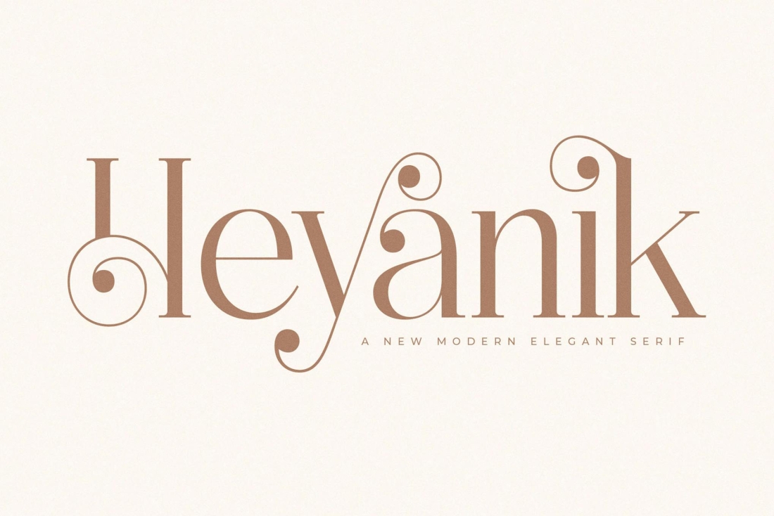 Heyanik Modern Serif Font