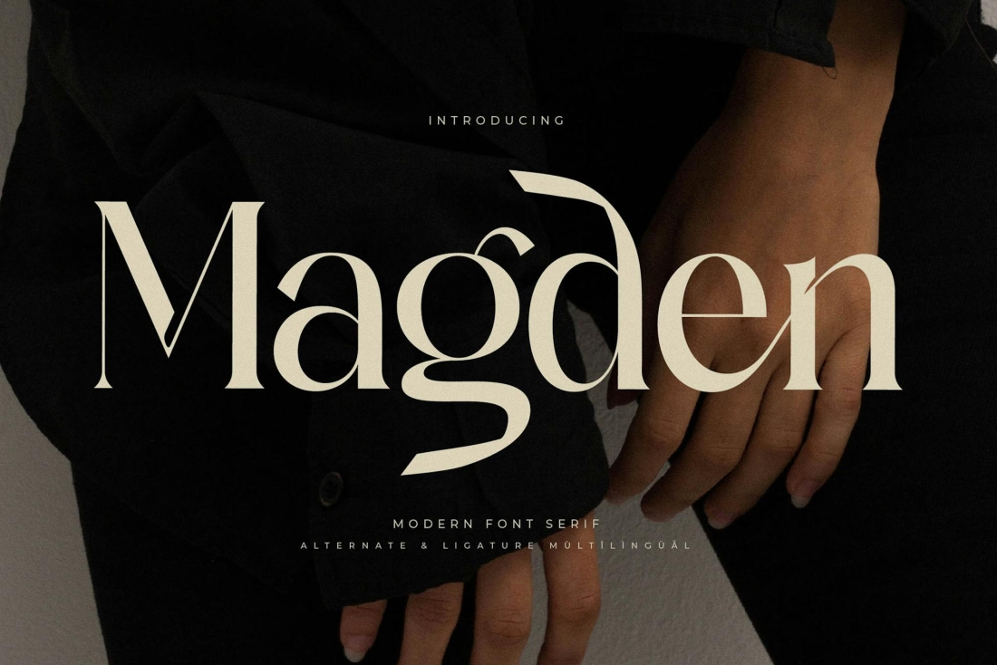 Magden Modern Serif Font
