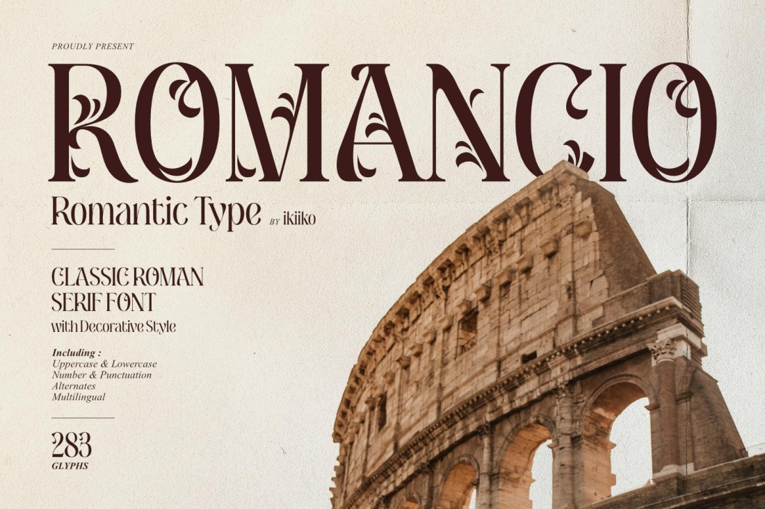 Romancio - Romantic Font