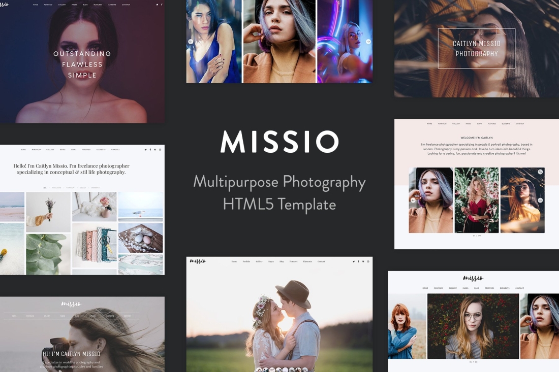 Missio Photography Template for Photography